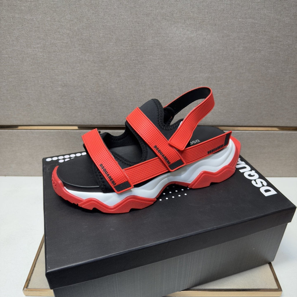 DSQUARED2 Multi-Strap Sport Sandals — side