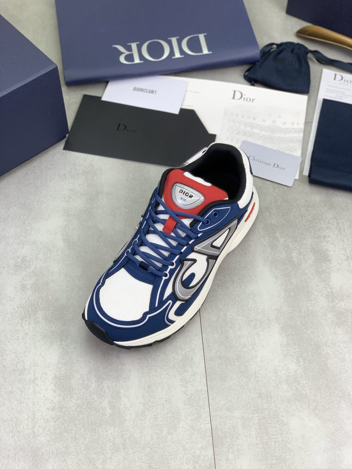 Dior B30 Low-Top Sneakers — front